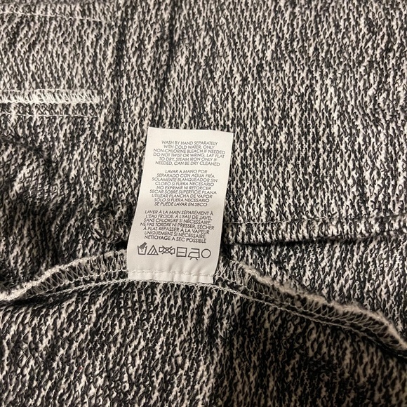 Cabi- Heather Gray French Terry Neo Marled Zip Front Moto Jacket- Small (5102) - Picture 10 of 14